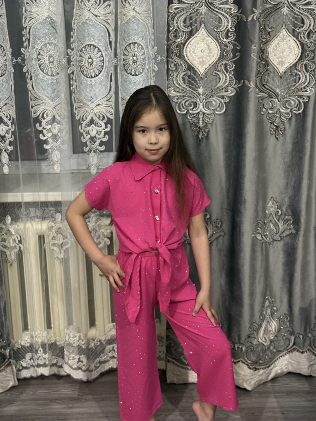 Комплект розовый