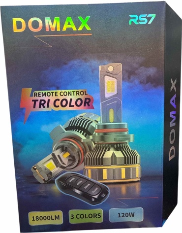 DOMAX New2026_RS7_120w_HB3(9005) светодиодная HB3, 2 шт