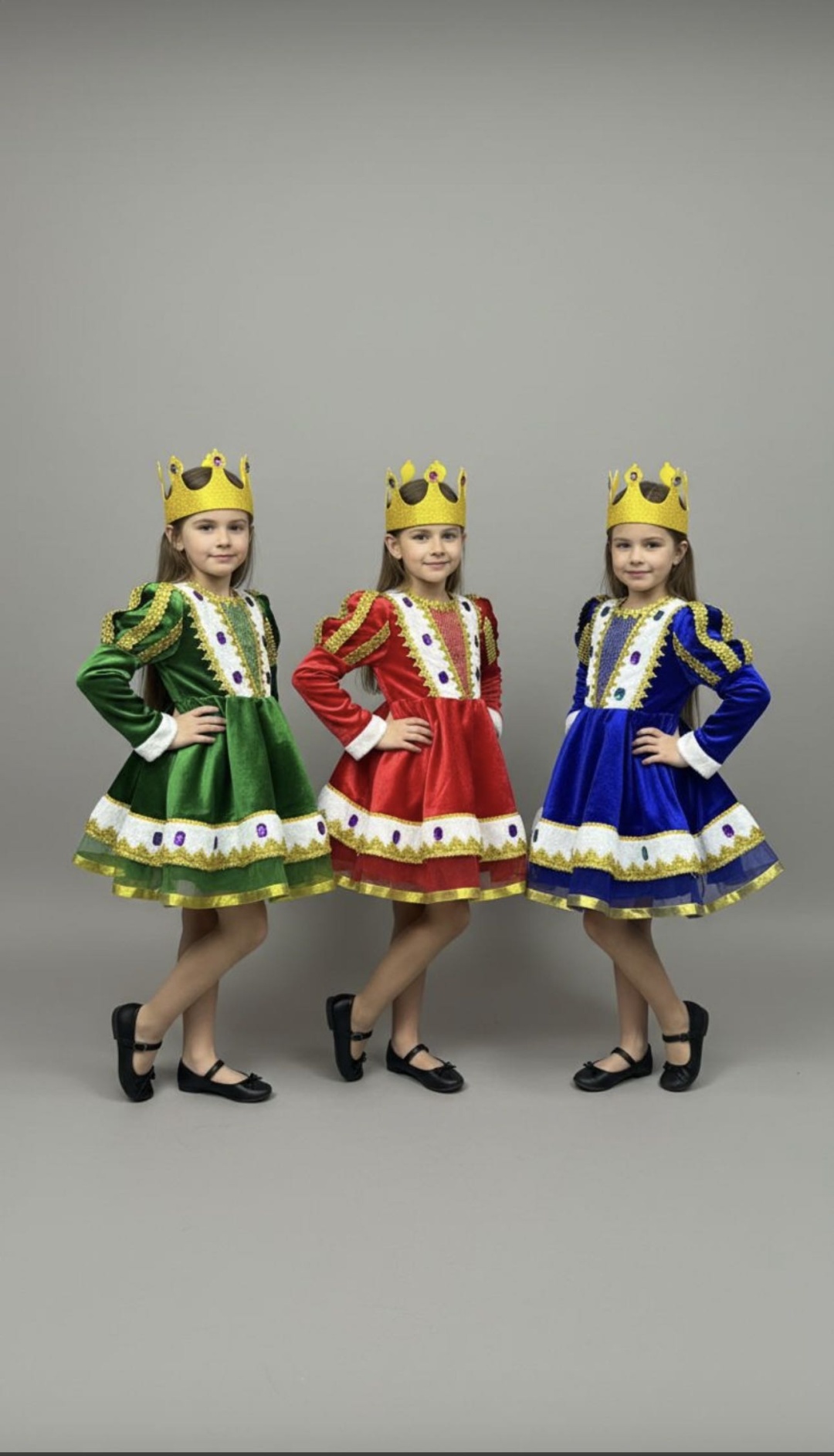 Платье Королева синий
