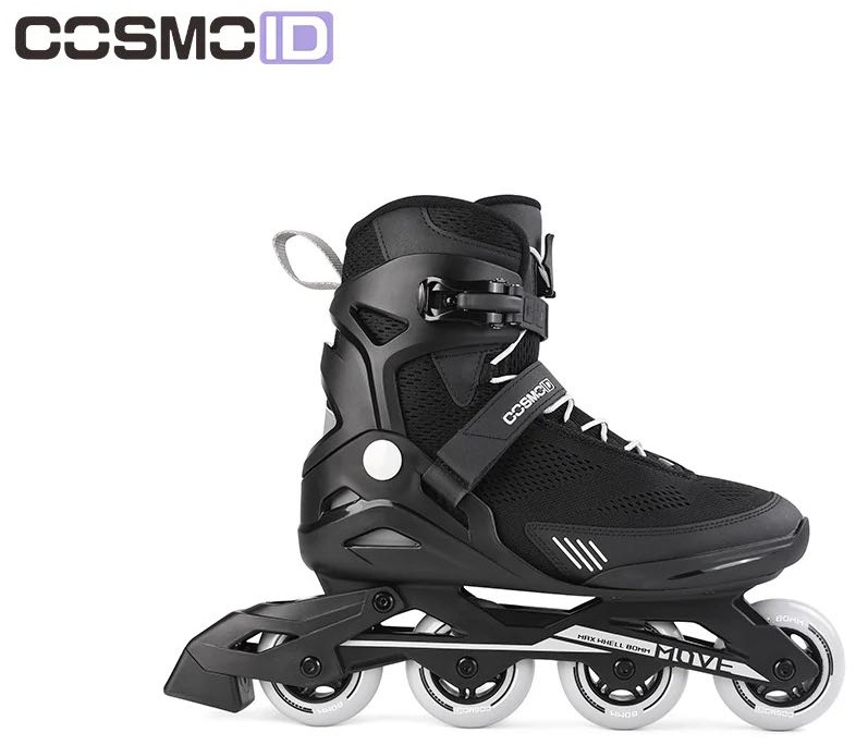 Роликовые коньки CosmoID Move черный 44