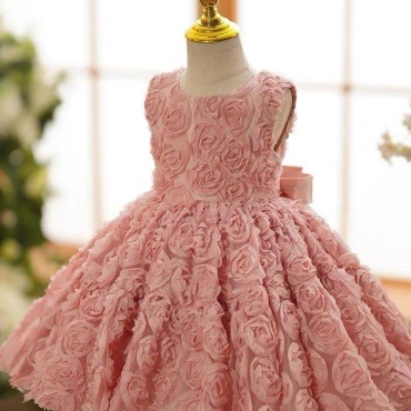 Нарядное платье 101 Rose розовый