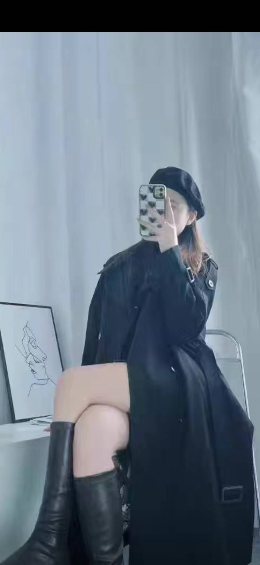 Тренчкот черный