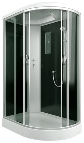 ERLIT ER3512PL-C4-RUS (GRAY) (215х120 см), низкий поддон