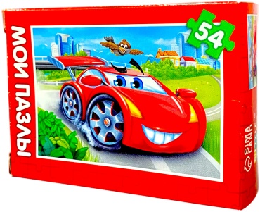 Puzzle Time Крутые Гонки, 6880884 классический 54 деталей