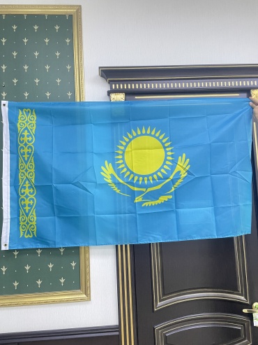 Флаг Казахстан 150x90 см