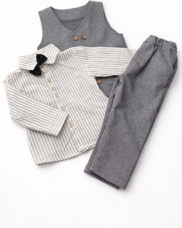 Комплект Kids Moda серый, белый
