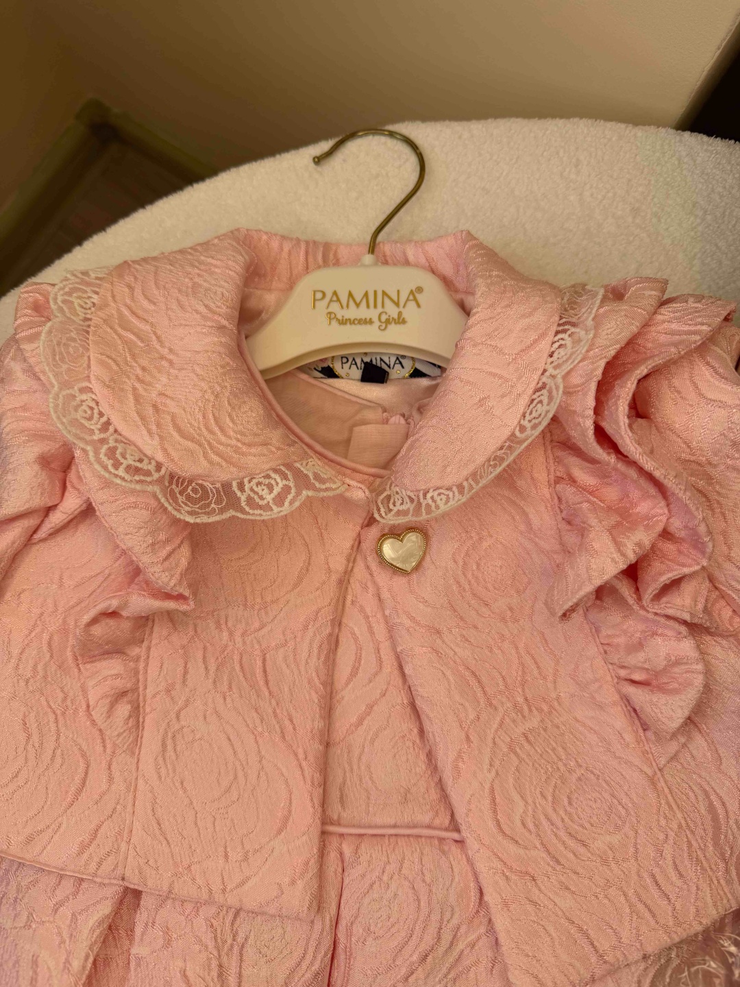 Нарядное платье PAMINA розовый