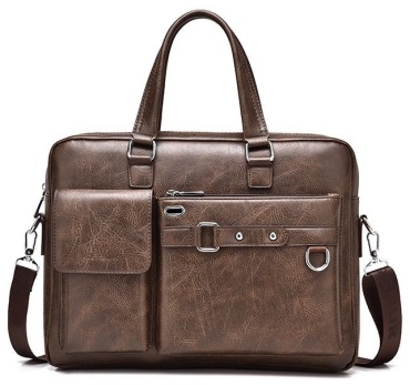 Сумка Leather6 до 14" коричневый