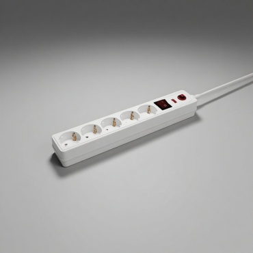 Сетевой фильтр IEK СФ-05К, 3 м