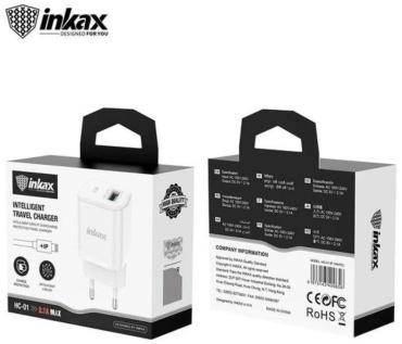 Inkax HC-01 Lightning, USB белый