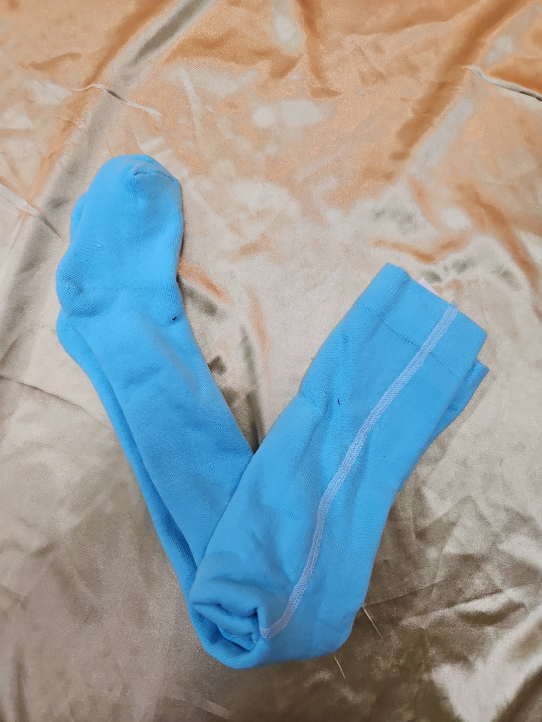 Колготки голубой