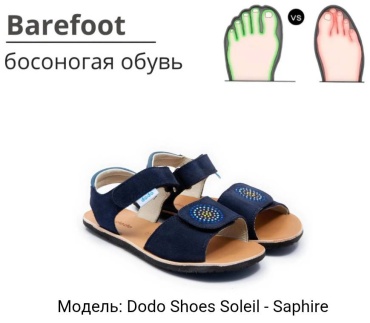 Сандалии Dodo Shoes темно-синий