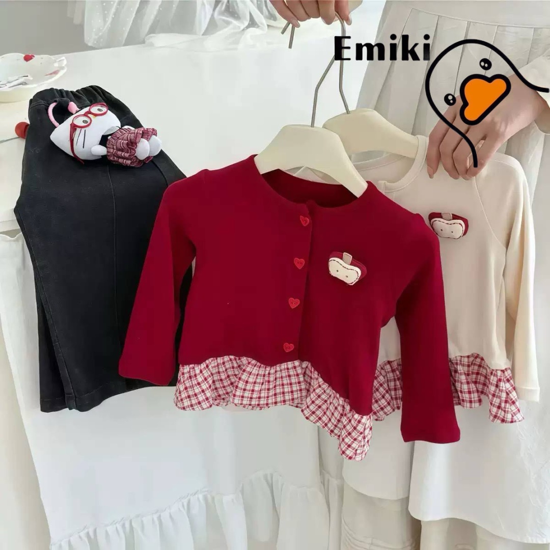 Кофта Emiki красный, бордовый