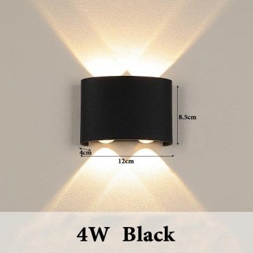 Бра настенный LED LED, черный