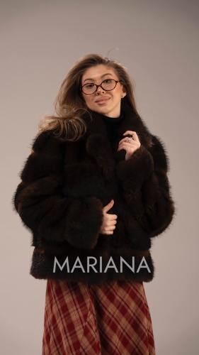 Шуба MARIANA коричневый