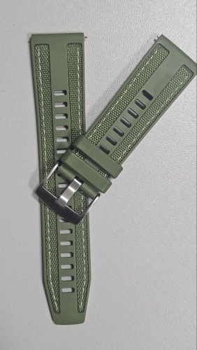 Ремешок Ardi силикон, нейлон 22 x 190 мм