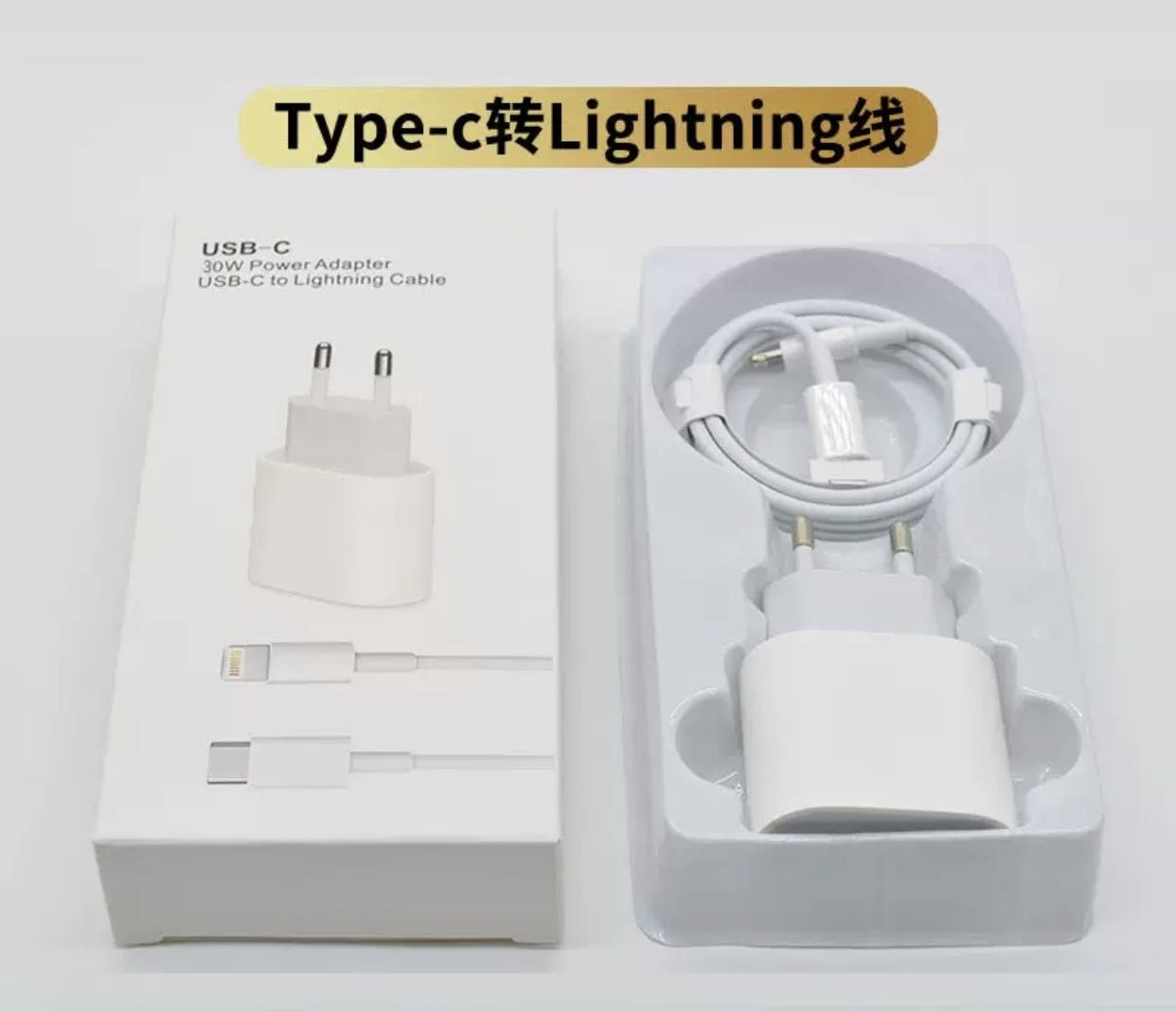 Зарядное устройство 30W USB Type-C 30 Вт белый