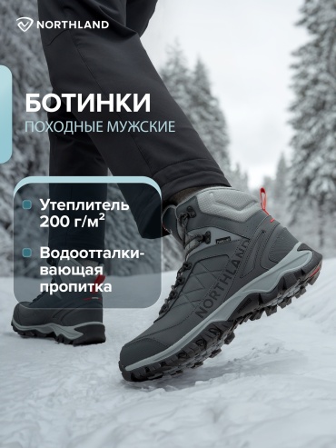 Треккинговые ботинки Northland серый