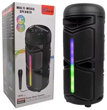 Портативная колонка SinG-e ZQS4293 черный