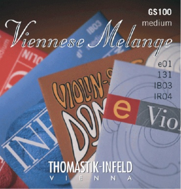 Струны для скрипки Thomastik-Infeld GS 100 Viennese Melange 4/4, среднее натяжение