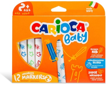 Фломастер Carioca 12 шт