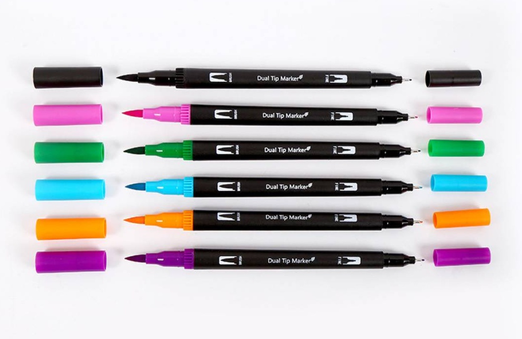 Фломастеры Dual Tip