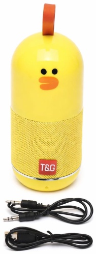 Портативная колонка T&amp;G TG-502 желтый