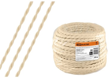 TDM ELECTRIC провод КГВс 2x1.5, 20 м