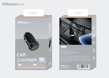 Зарядное устройство MGC-001 USB Type-C 30 Вт черный