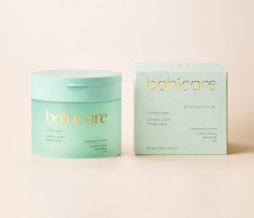 Bohicare тонер Clear &amp; Glow Toner Pads 180 мл