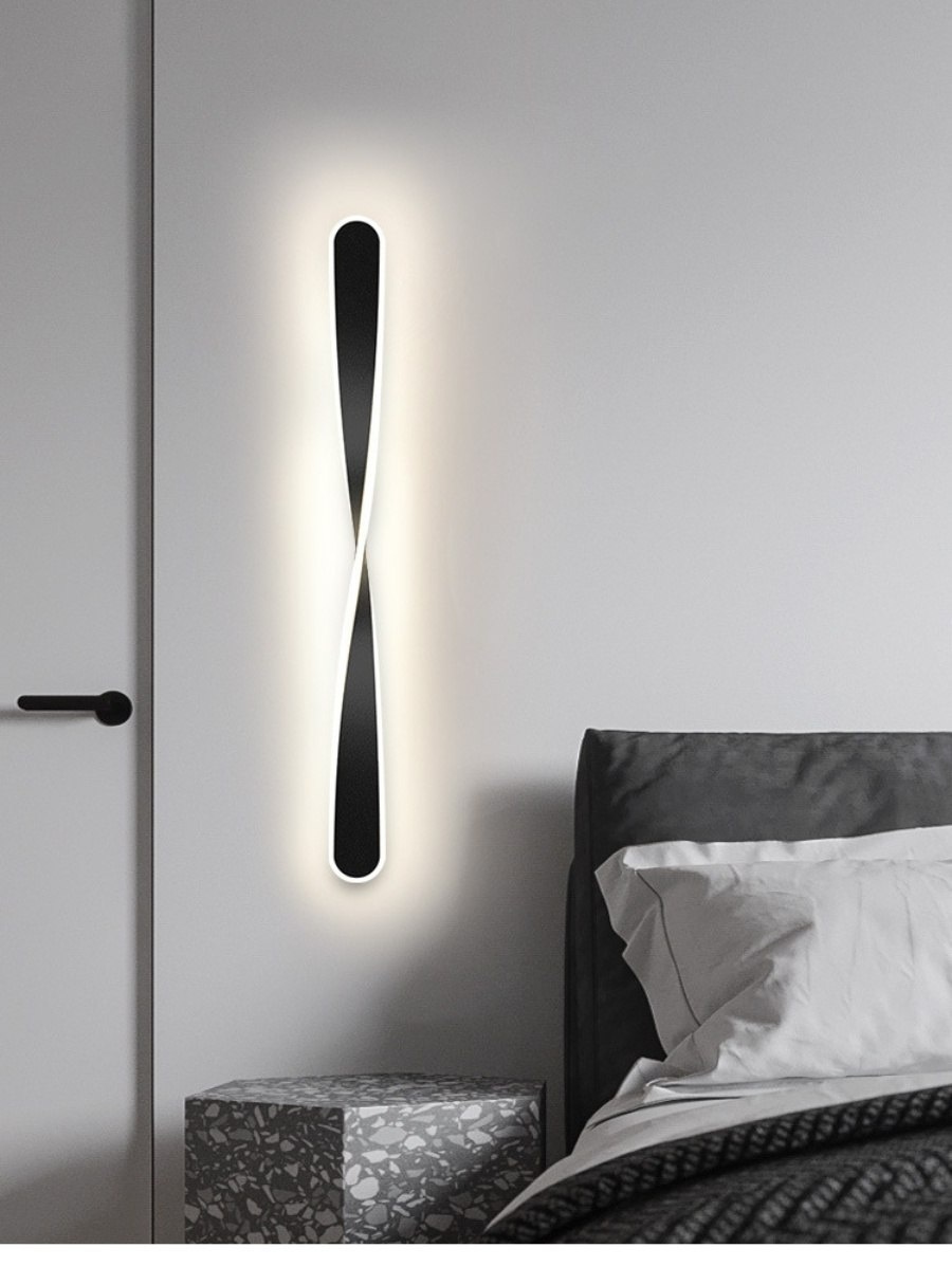 Бра настенный LED, черный