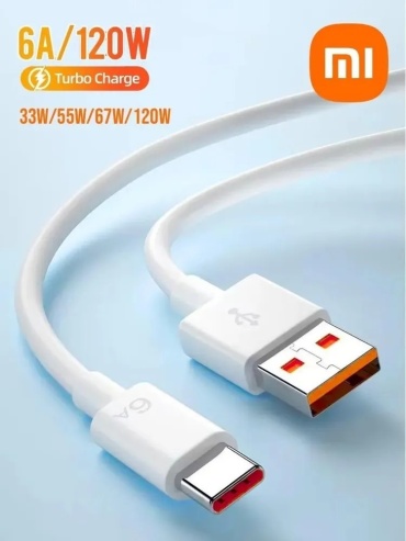Кабель Xiaomi USB 3.0 (M), USB TypeC (M), 1 м, BHR6032GL белый