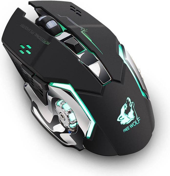 Мышь FreeWolf X8 черный