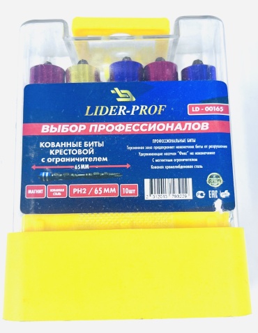 LIDER PROF бита LD 10 шт