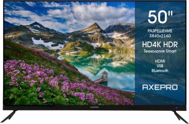 Телевизор AXEPRO AX55K4000H 127 см черный