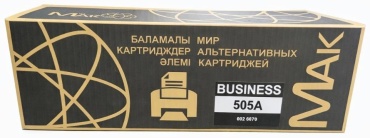 Картриджи MAK CE505A с чипом черный