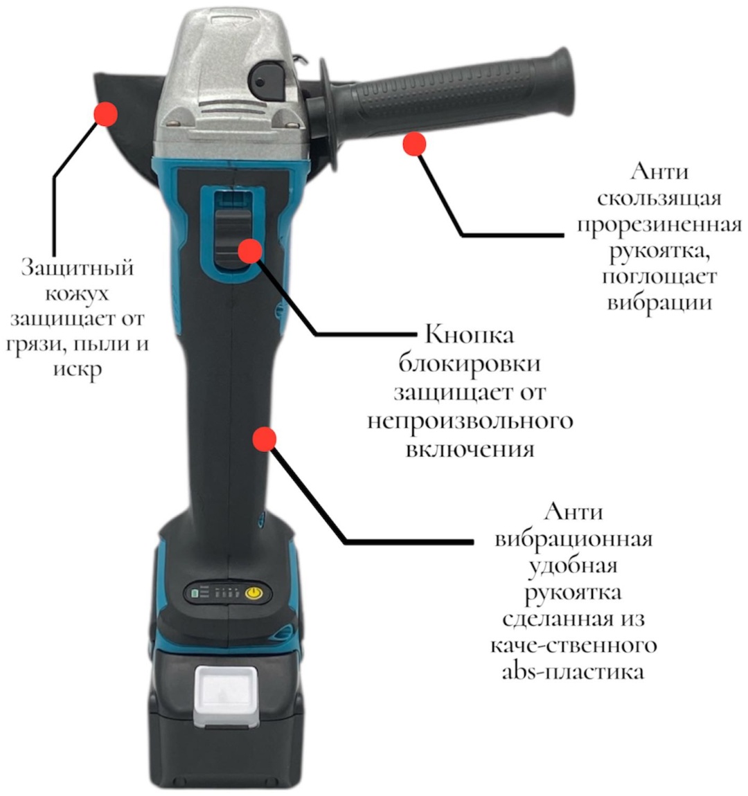 Шлифмашина угловая Chain saw CHW-19