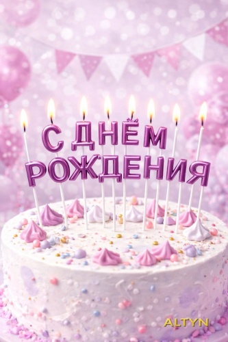 Свеча буква, 1 шт 3 см
