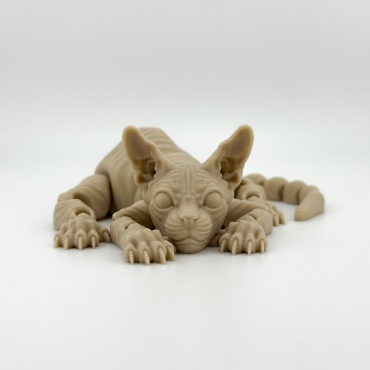 Подвижная игрушка FLEXI EGYPTIAN CAT бежевый сфинкс, пластик