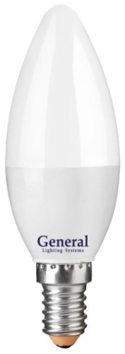 General Lighting Systems 15W E14, светодиодная, холодный белый
