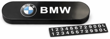 Автомобильная визитка BMW