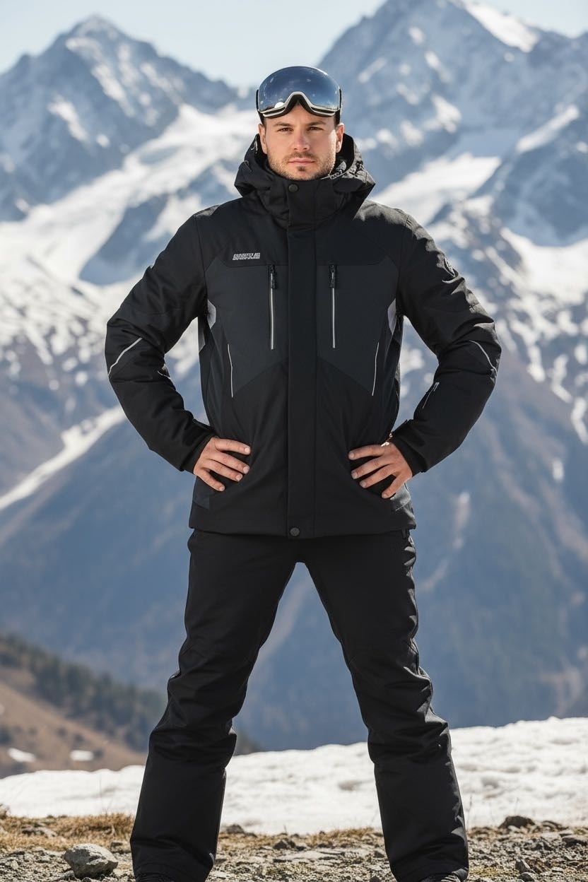Костюм HIGH EXPERIENCE 85168 черный 50