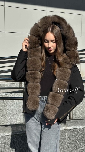 Парка Yourself черный