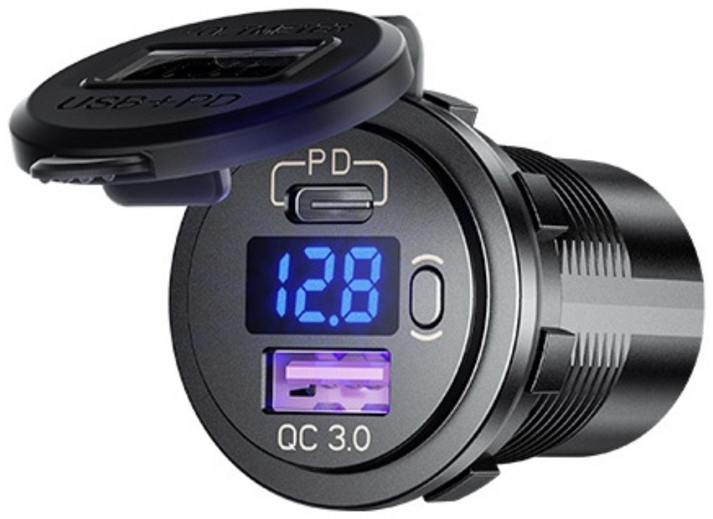 Зарядное устройство Adonit P20 USB Type-C черный