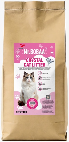 Наполнитель Mr.BOBAA SAKURA силикагелевый впитывающий 30 л 10 кг