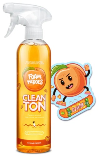 Спрей FOAM HEROES универсальный очиститель салона Cleanton 500 мл 0.5 кг