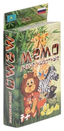Atashka Toys Мемо Дикие Животные