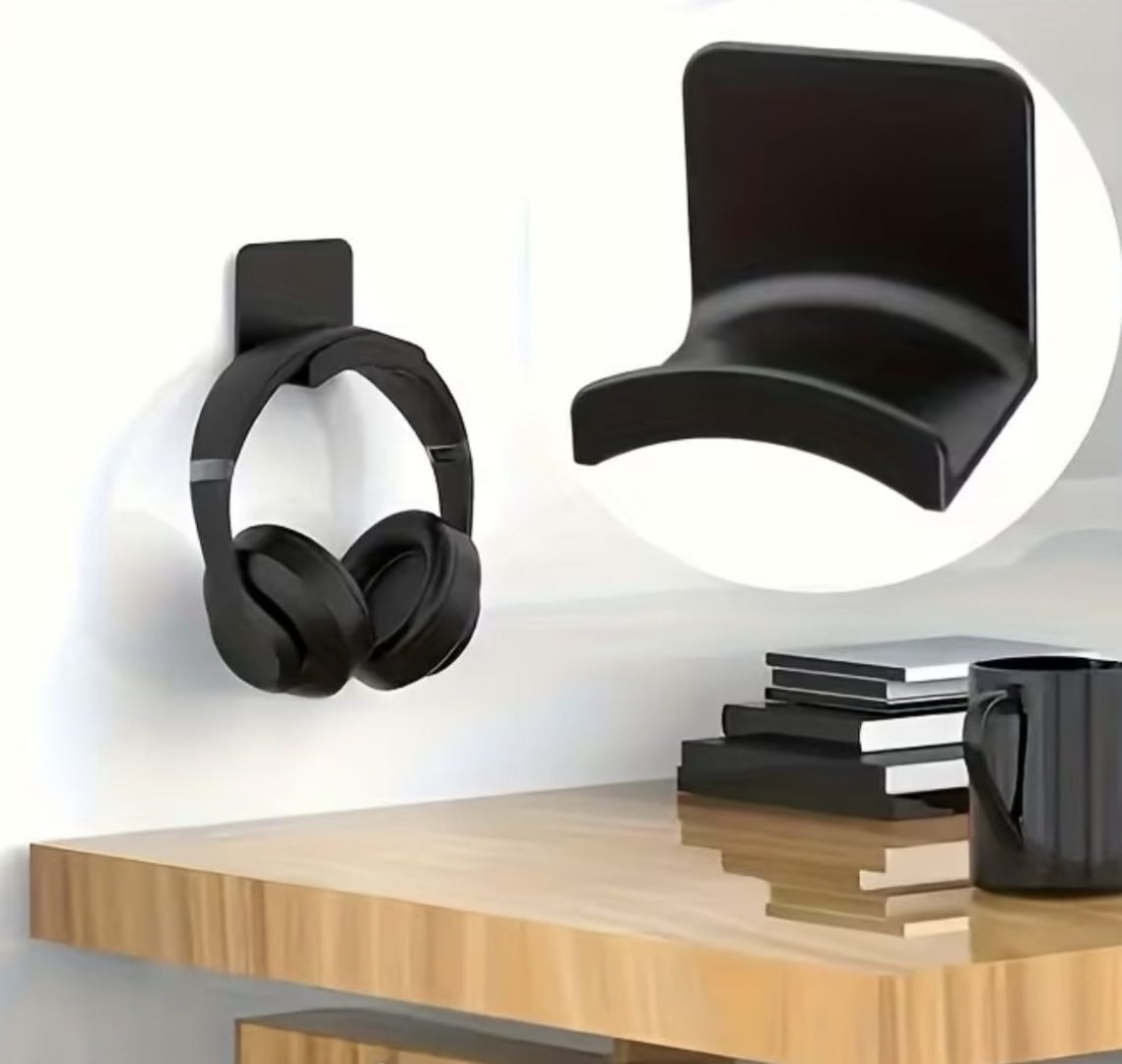 Подставка для наушников HeadphoneWallhook черный