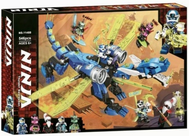 Конструктор Ninja Ninja, деталей 546 шт