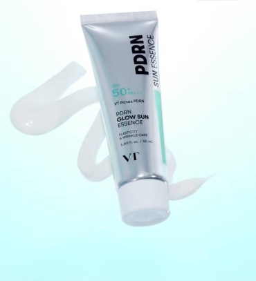 VT Cosmetics эссенция Pdrn glow sun essence для лица, для зоны декольте 50 мл